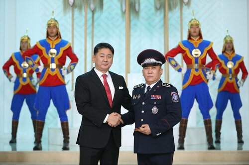 ЦЕГ, ТЕГ-ын дарга нарт Бригадын ГЕНЕРАЛ цол хүртээлээ